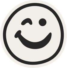 Icône sourire représentant une expérience d’achat simple, fiable et positive sur Anvor, bonnes affaires mode et satisfaction client.